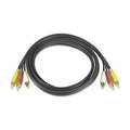 Ziotek Inc Composite Video Cable with Audio  RCA Plugs  6ft 128 3350